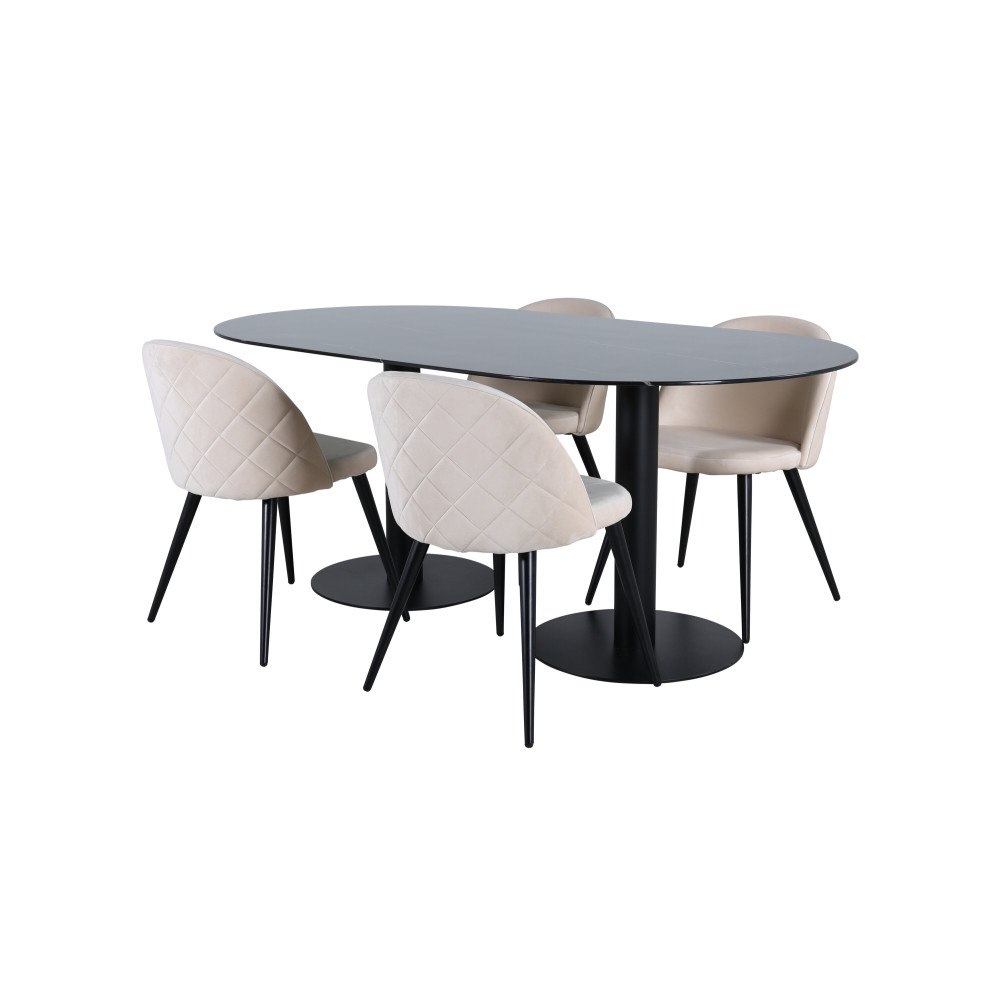 Venture Home Pillan Oval Matgrupp