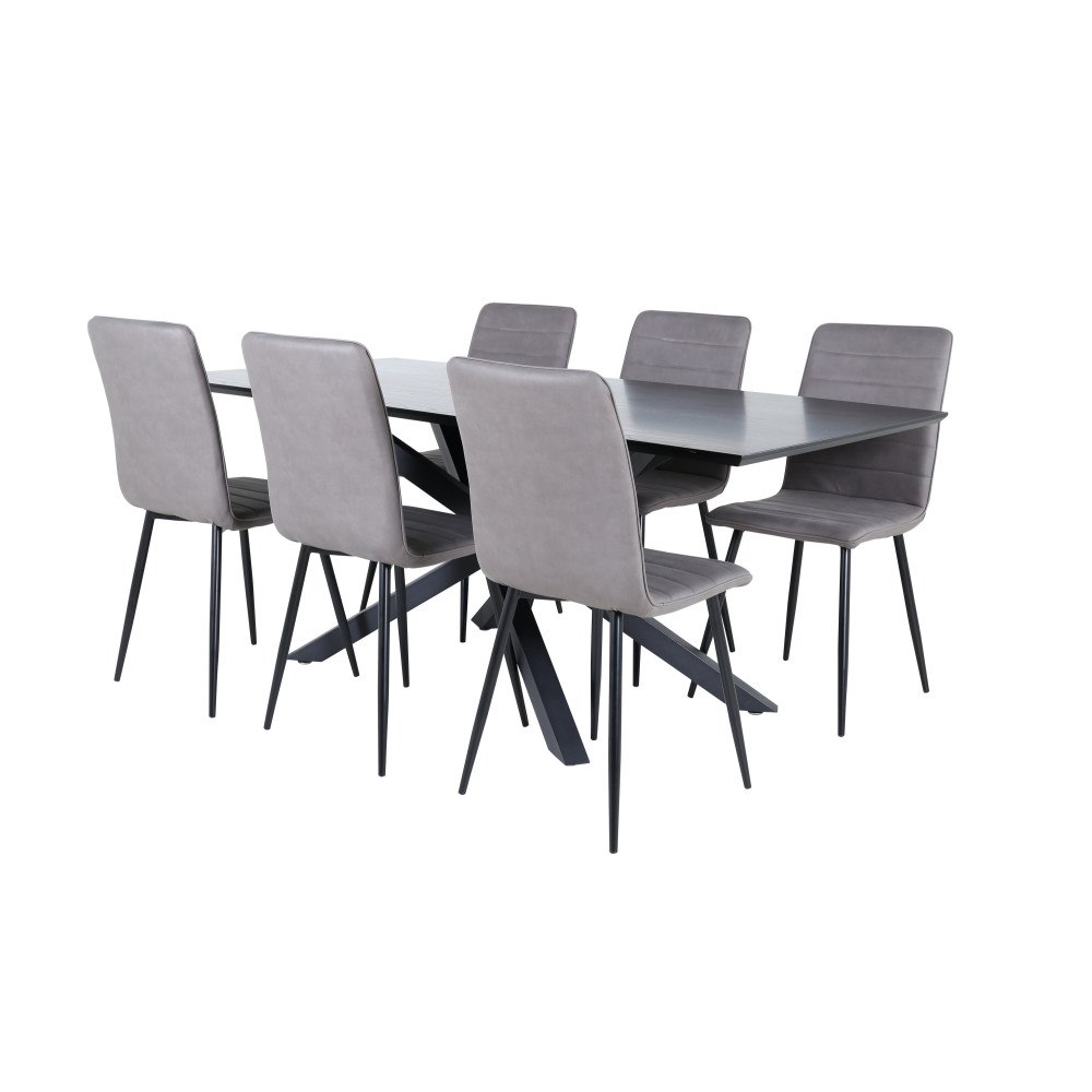 Venture Home Piazza Rektangulär Matgrupp