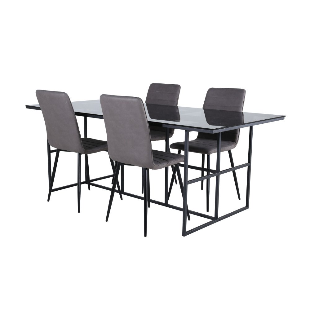 Venture Home Leif Rektangulär Matgrupp
