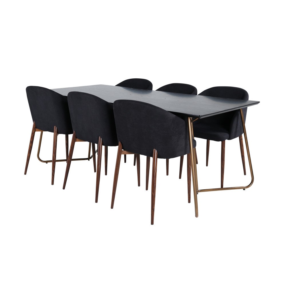 Venture Home Petra Rektangulär Matgrupp