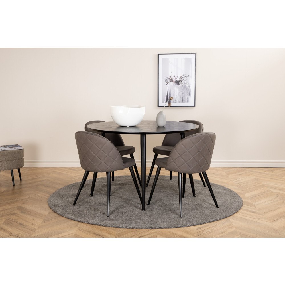 Venture Home Matgrupp Dipp med stolarna Velvet