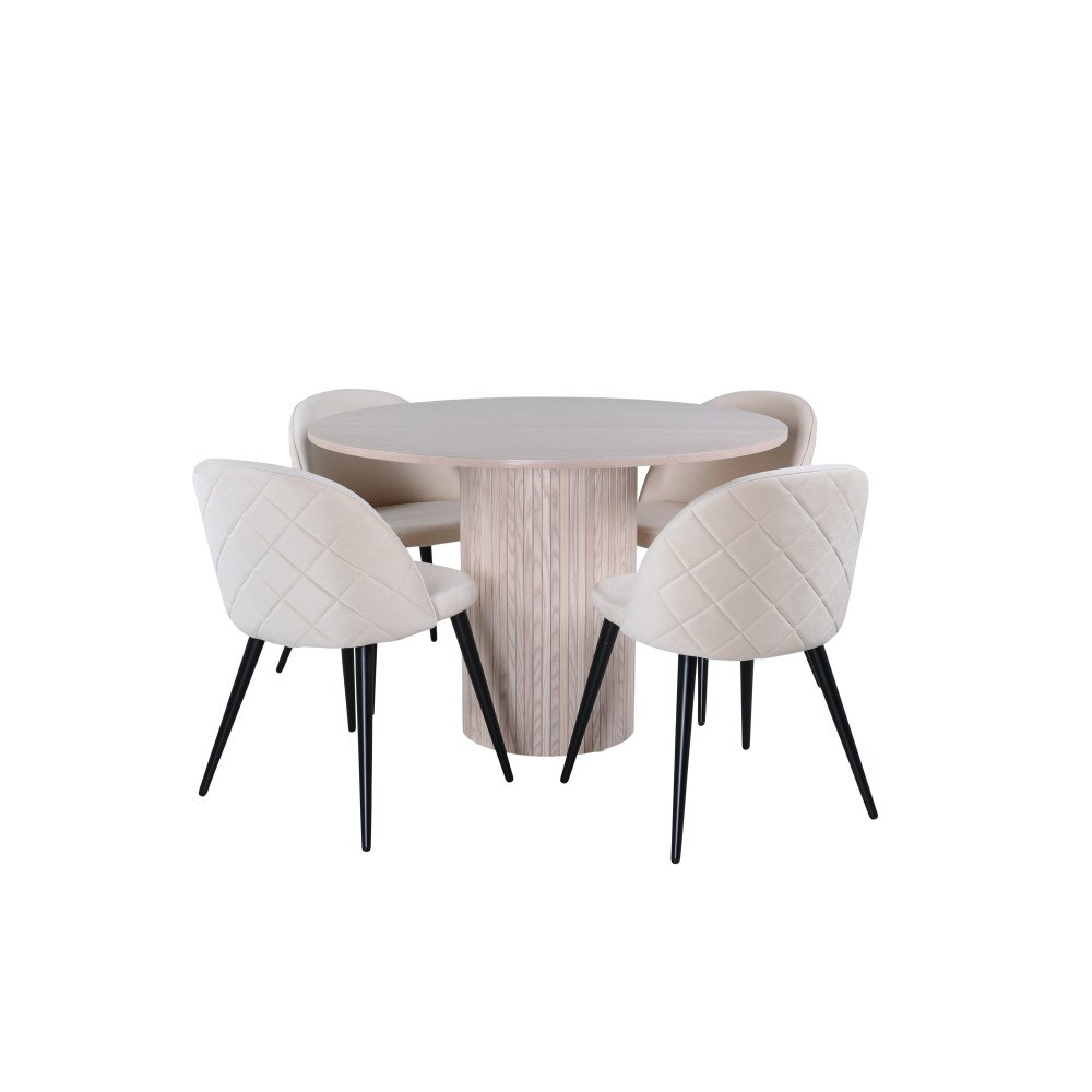 Venture Home Bianca Rund Matgrupp