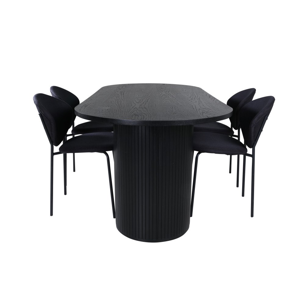 Venture Home Bianca Oval Matgrupp