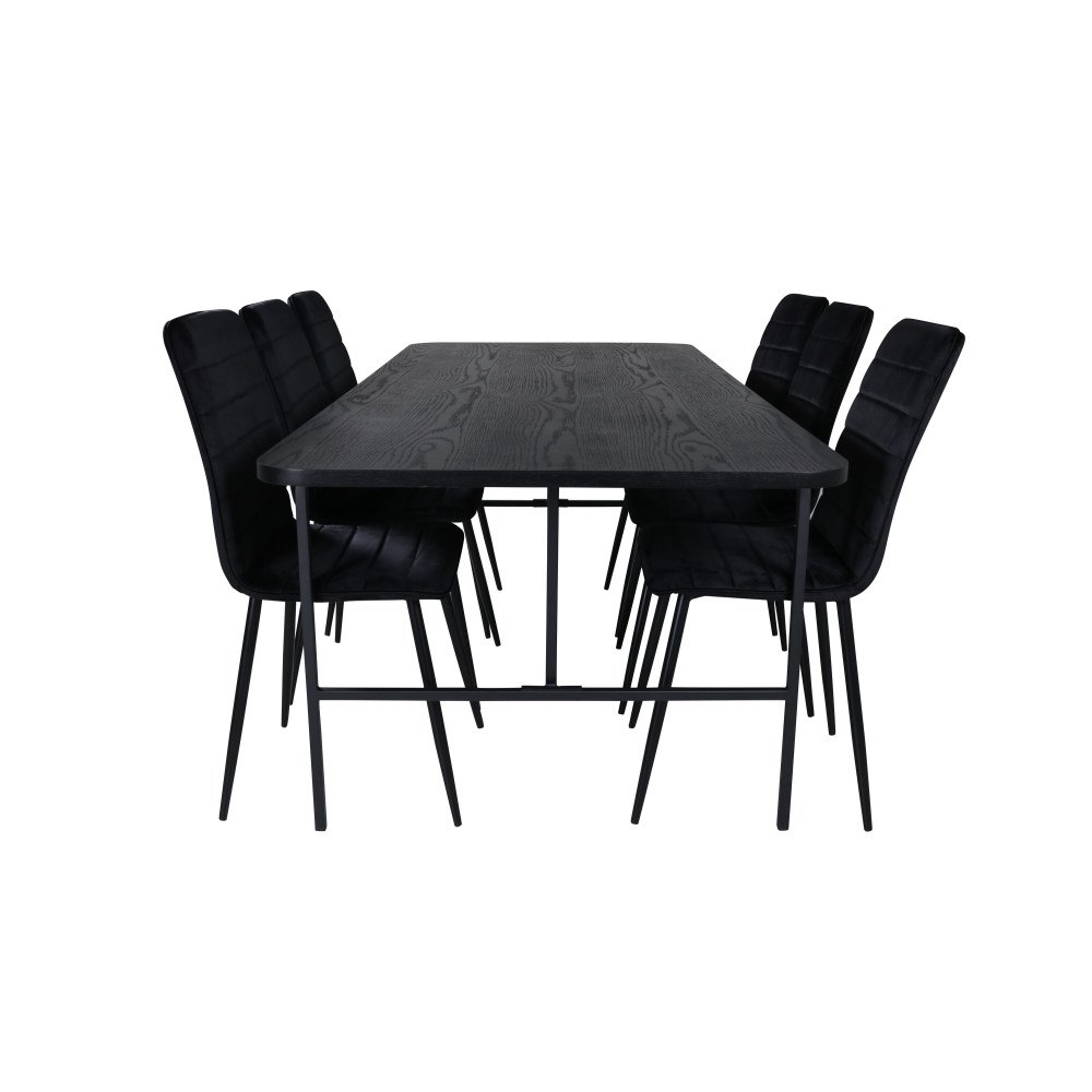 Venture Home Matgrupp Uno med stolarna Windu