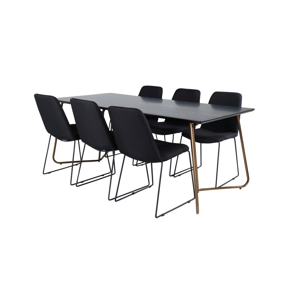 Venture Home Petra Rektangulär Matgrupp