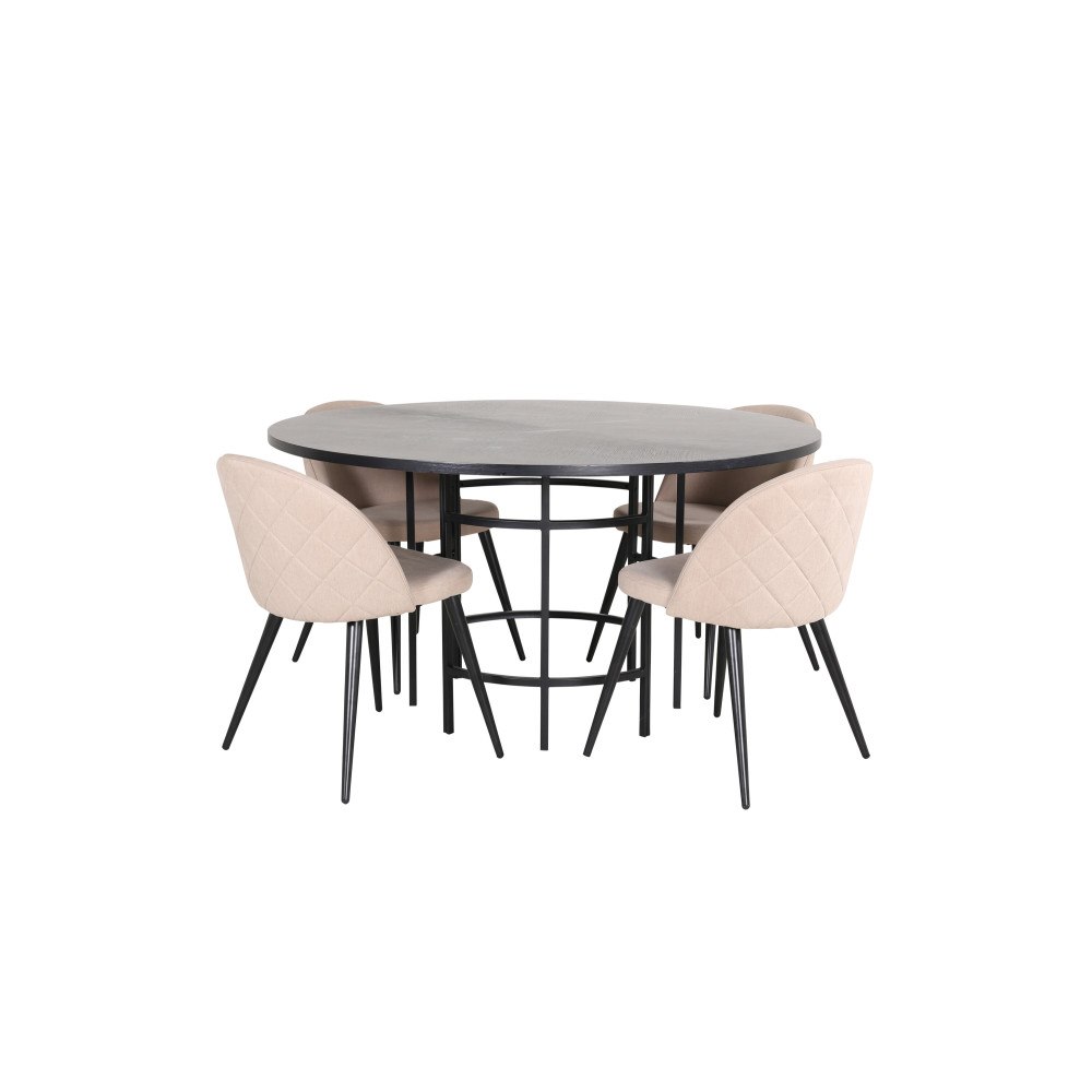 Venture Home Matgrupp Copenhagen med stolarna Velvet