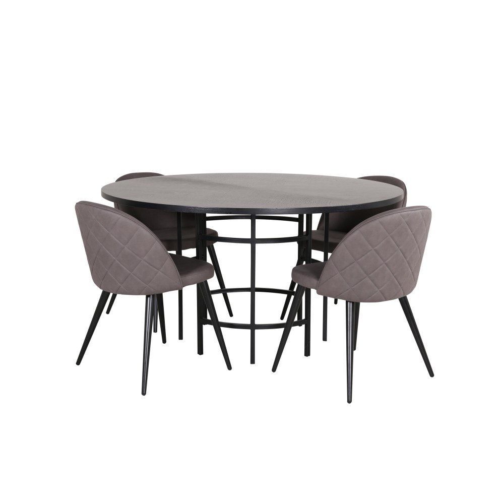 Venture Home Matgrupp Copenhagen med stolarna Velvet