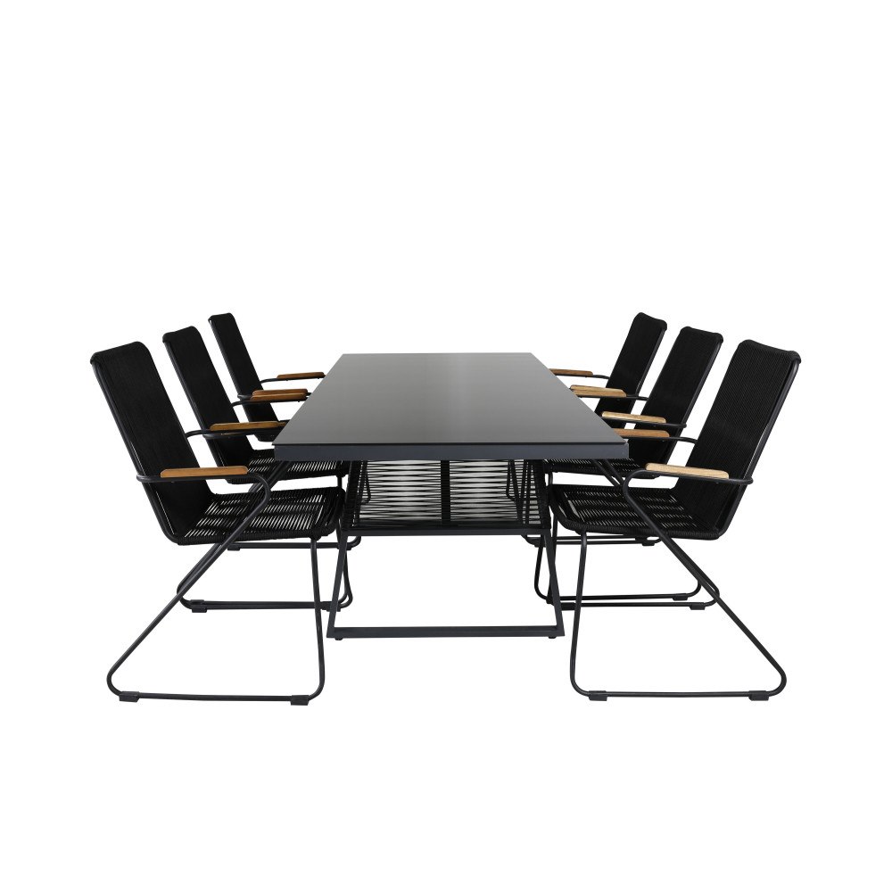 Venture Home Dallas Rektangulär Matgrupp