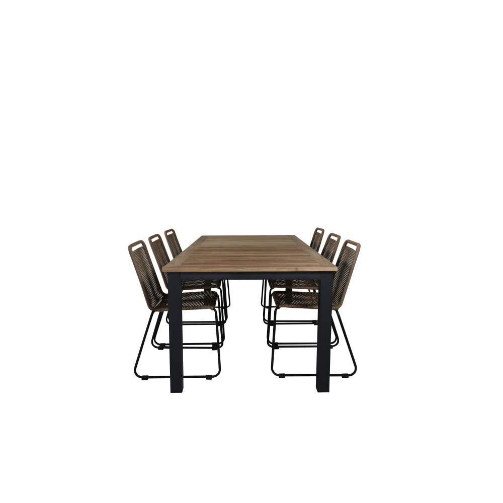 Venture Home Panama Rektangulär Matgrupp