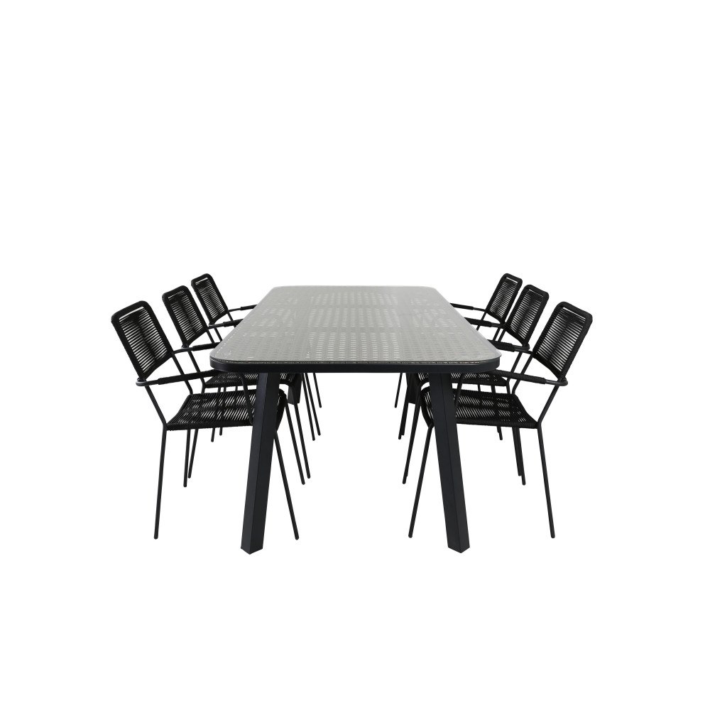 Venture Home Matgrupp Paola med stolarna Lindos