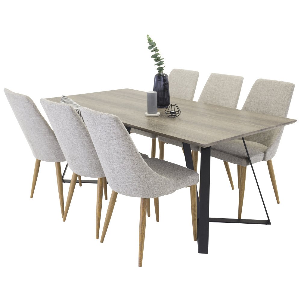 Venture Home Marina Rektangulär Matgrupp