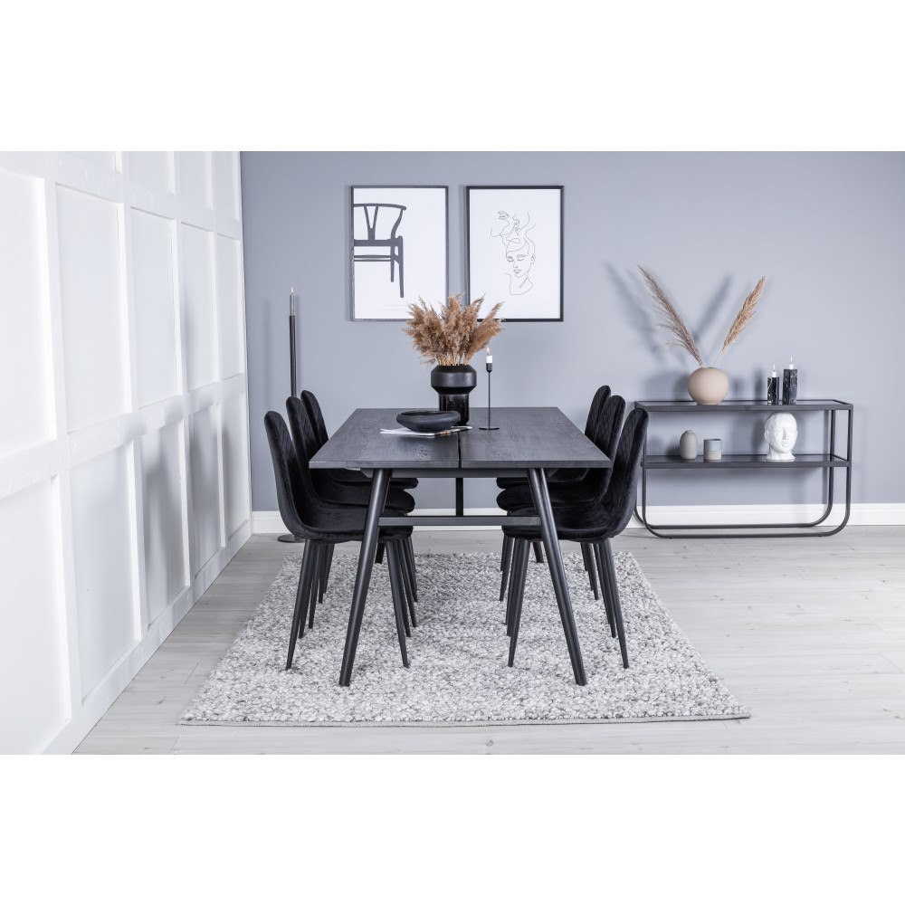 Venture Home Matgrupp Sleek med stolarna Polar