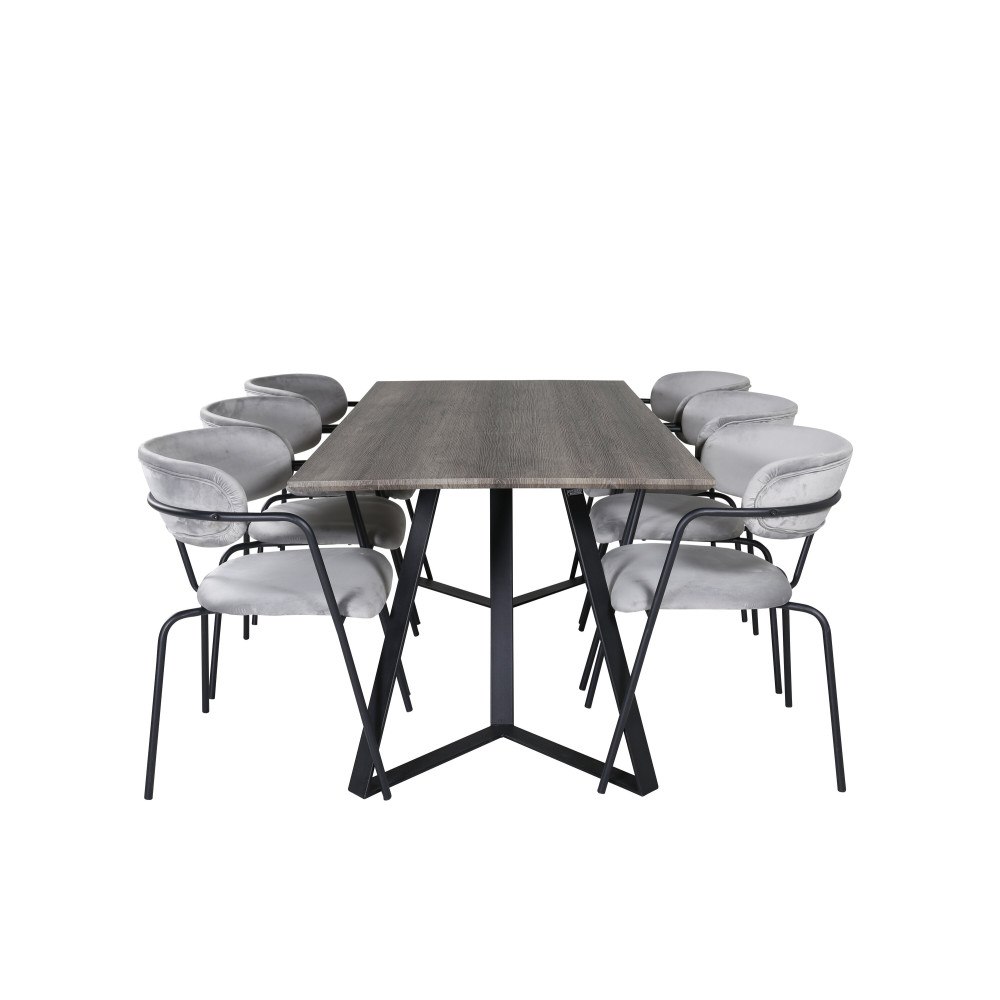 Venture Home Matgrupp Marina med stolarna Arrow