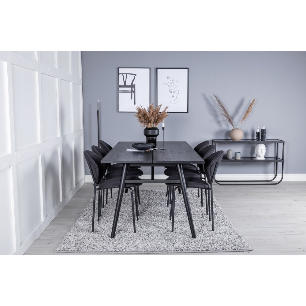 Venture Home Matgrupp Sleek med stolarna Vault
