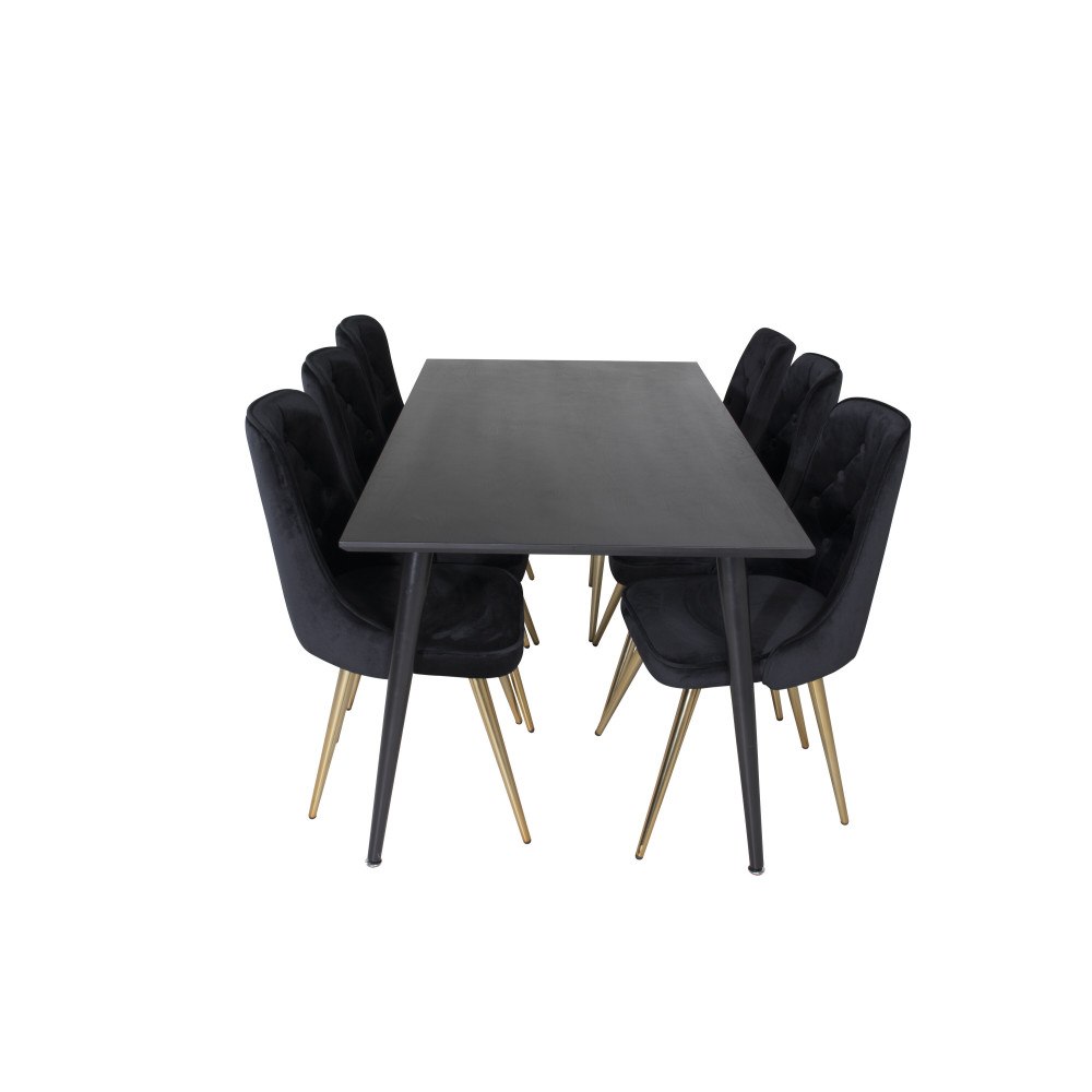Venture Home Matgrupp Dipp med stolarna Velvet Deluxe