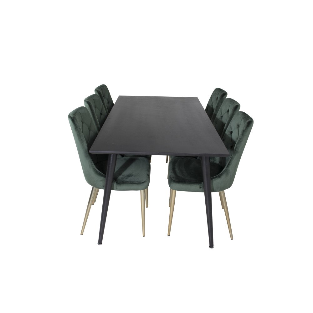 Venture Home Matgrupp Dipp med stolarna Velvet Deluxe