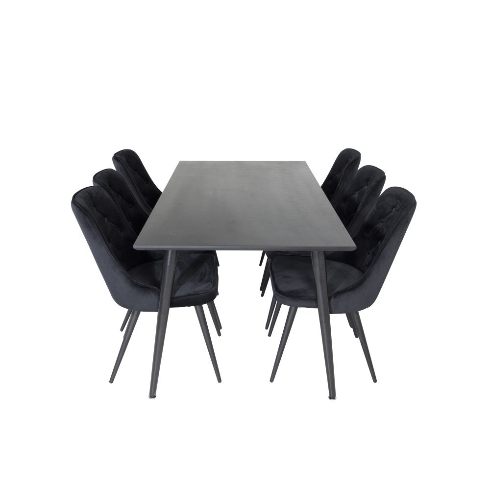 Venture Home Matgrupp Dipp med stolarna Velvet Deluxe