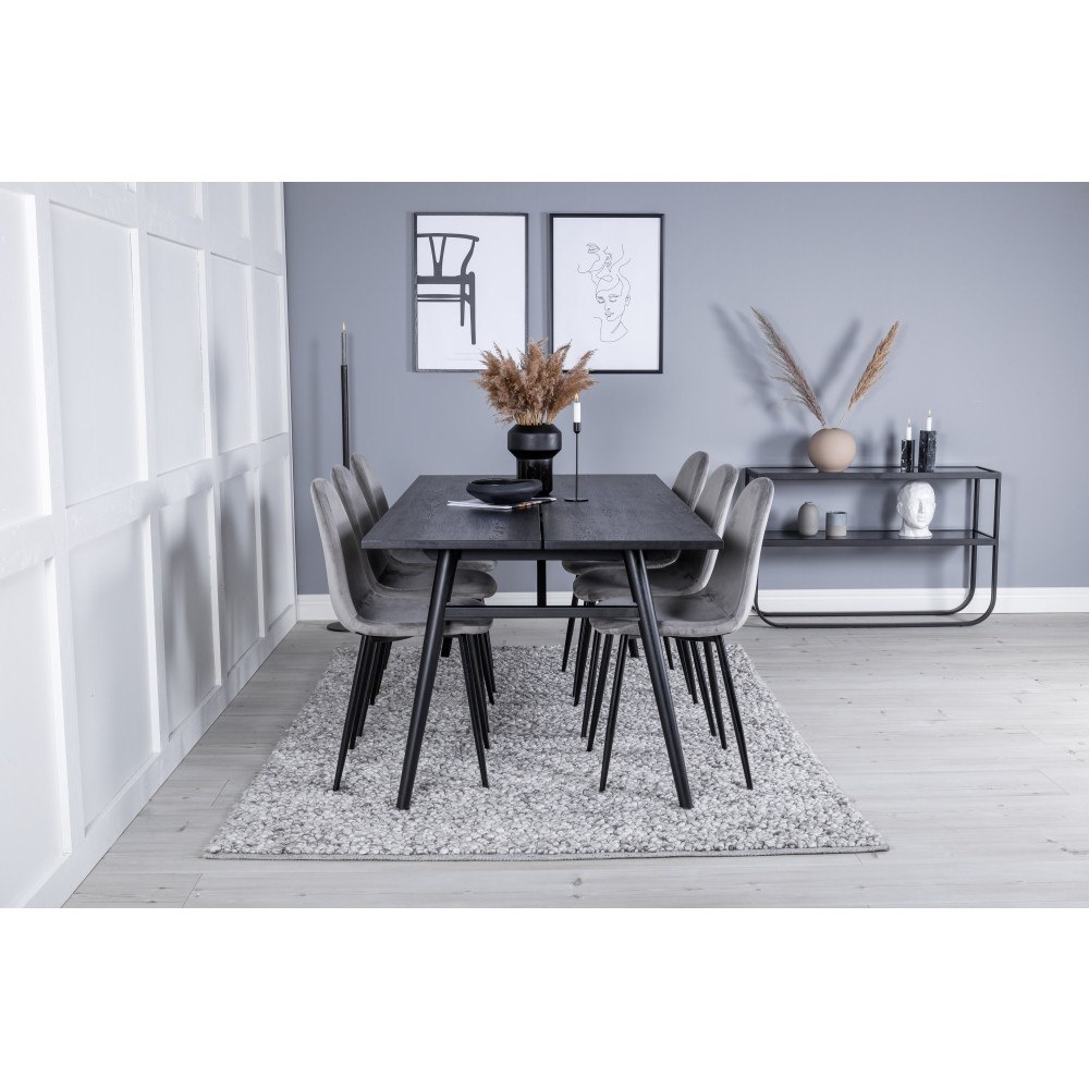 Venture Home Matgrupp Sleek med stolarna Polar