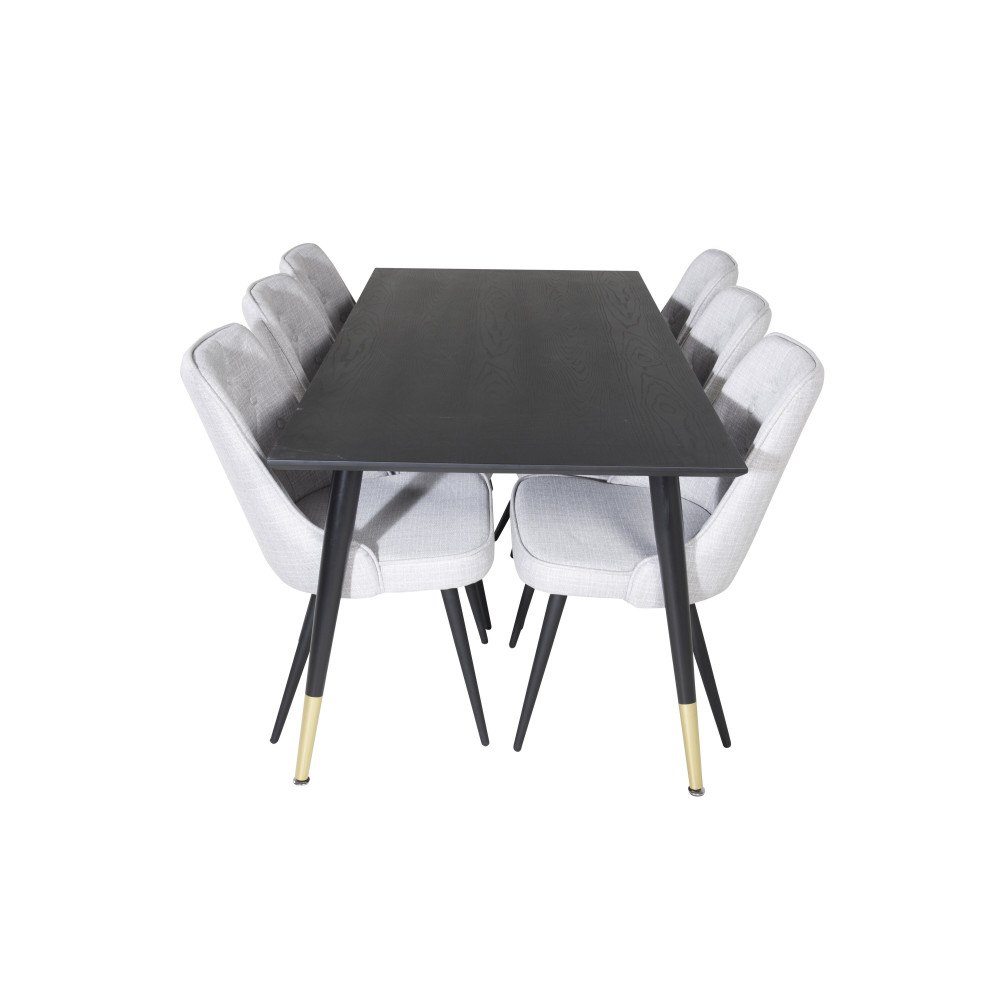 Venture Home Matgrupp Dipp med stolarna Velvet Deluxe