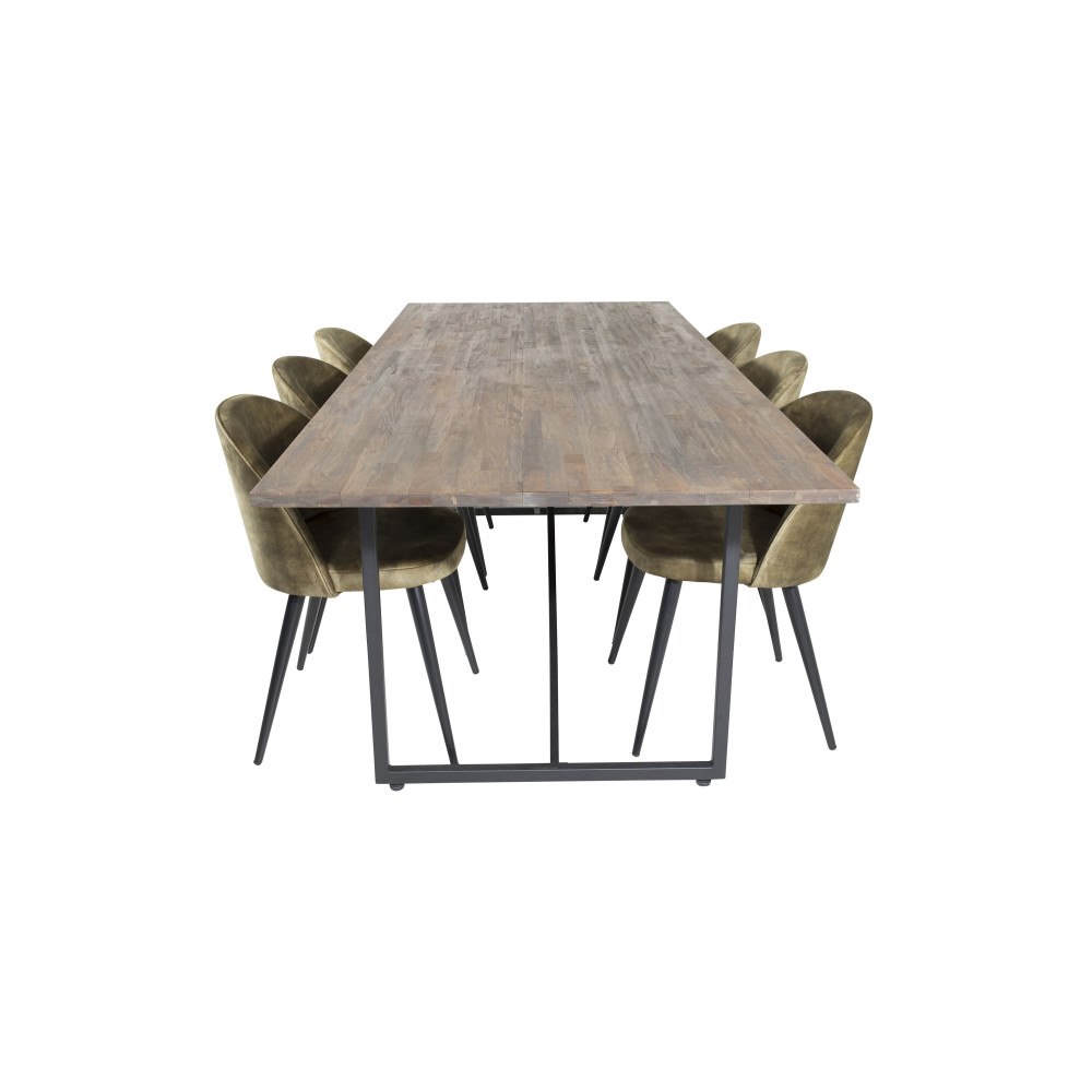 Venture Home Padang Rektangulär Matgrupp