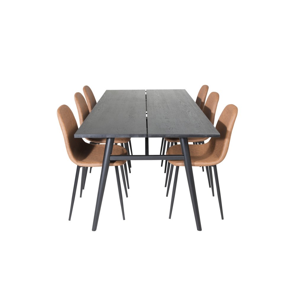Venture Home Matgrupp Sleek med stolarna Polar