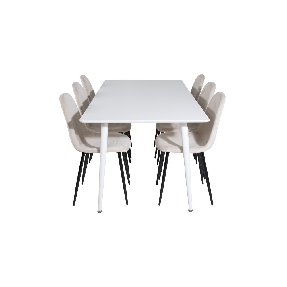 Venture Home Matgrupp Polar med stolarna Polar