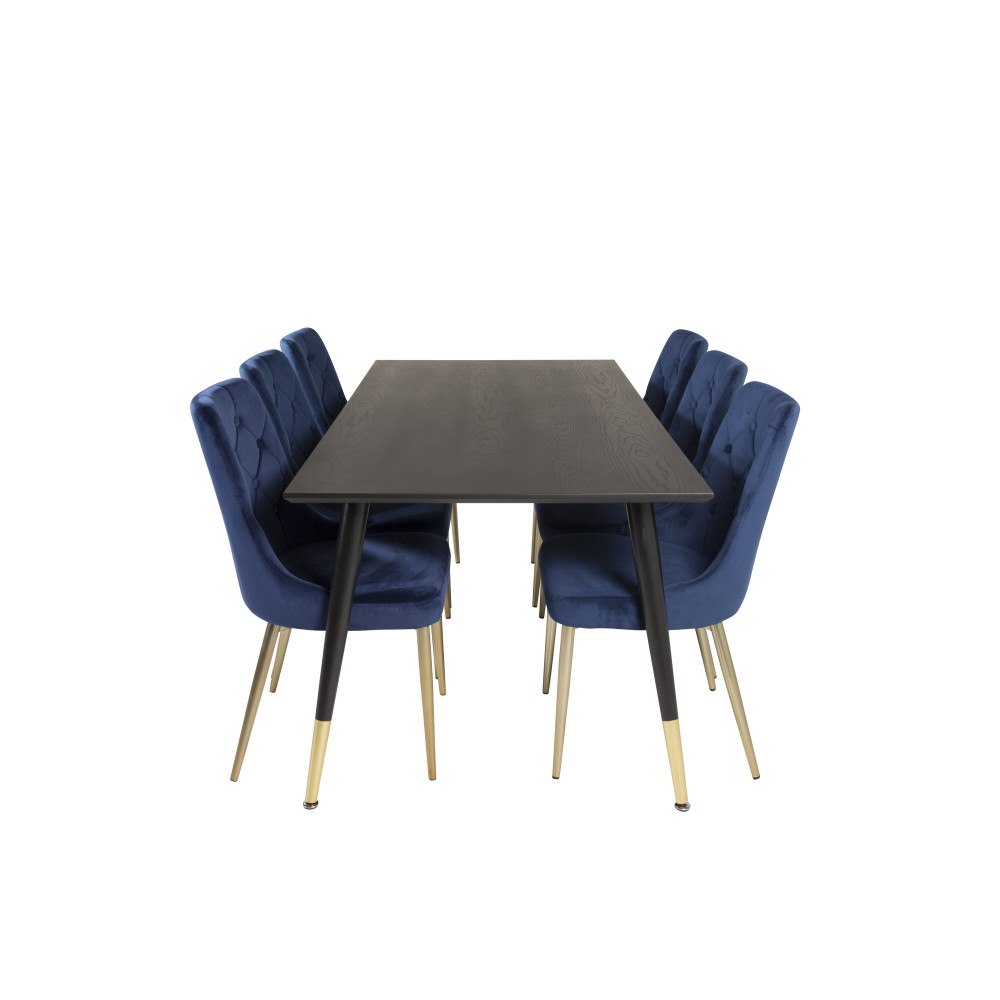 Venture Home Matgrupp Dipp med stolarna Velvet Deluxe