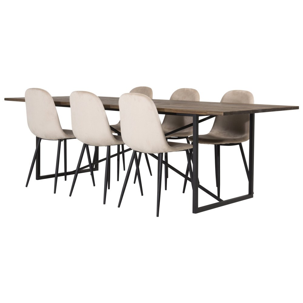 Venture Home Padang Rektangulär Matgrupp