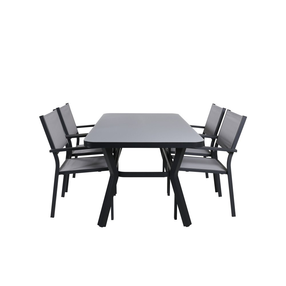 Venture Home Matgrupp Virya med stolarna Copacabana