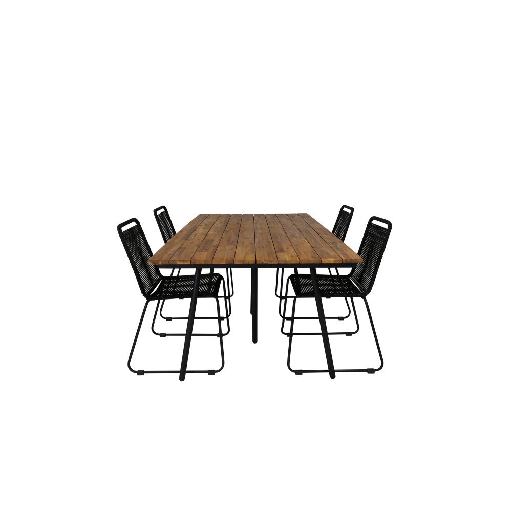 Venture Home Chan Rektangulär Matgrupp