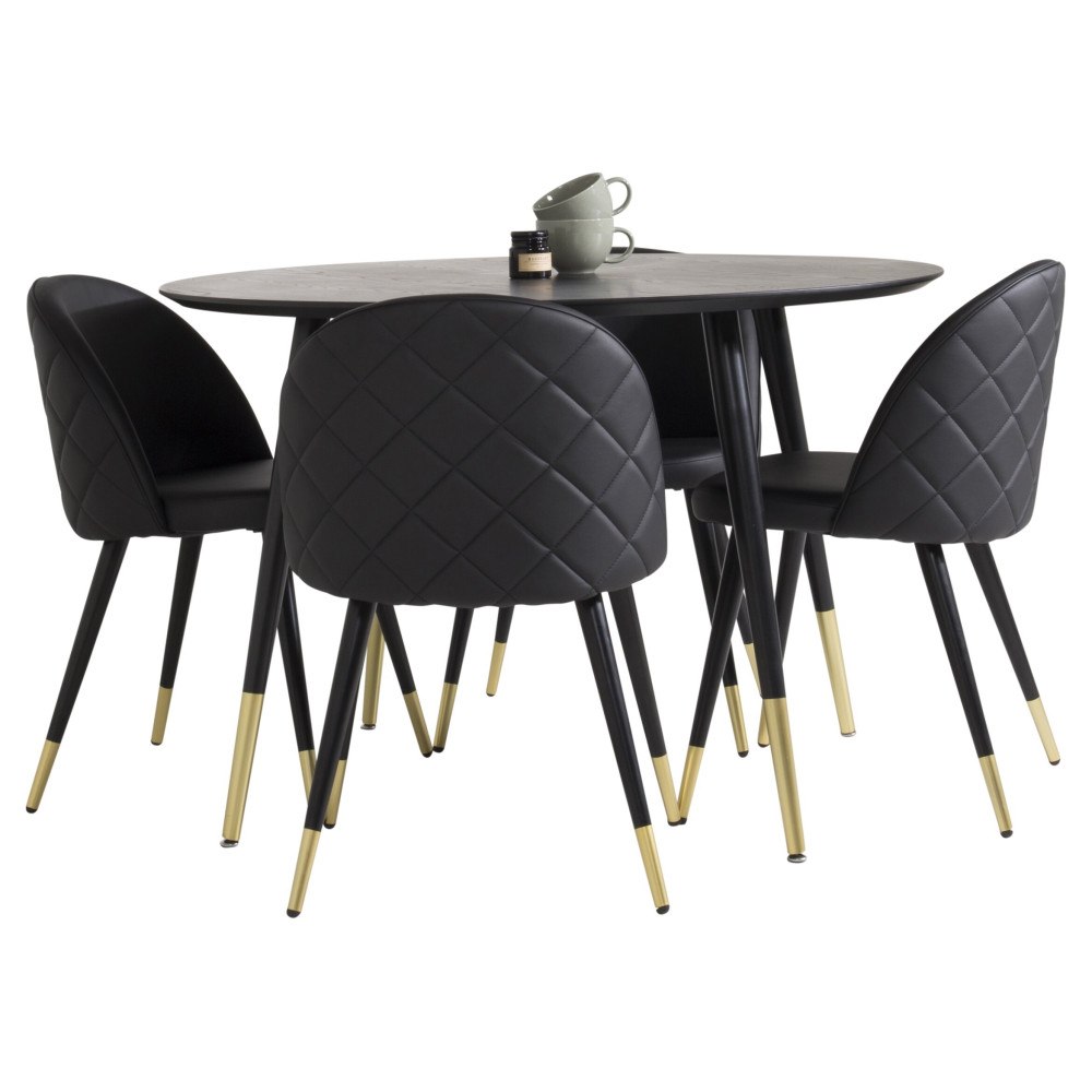 Venture Home Matgrupp Dipp med stolarna Velvet