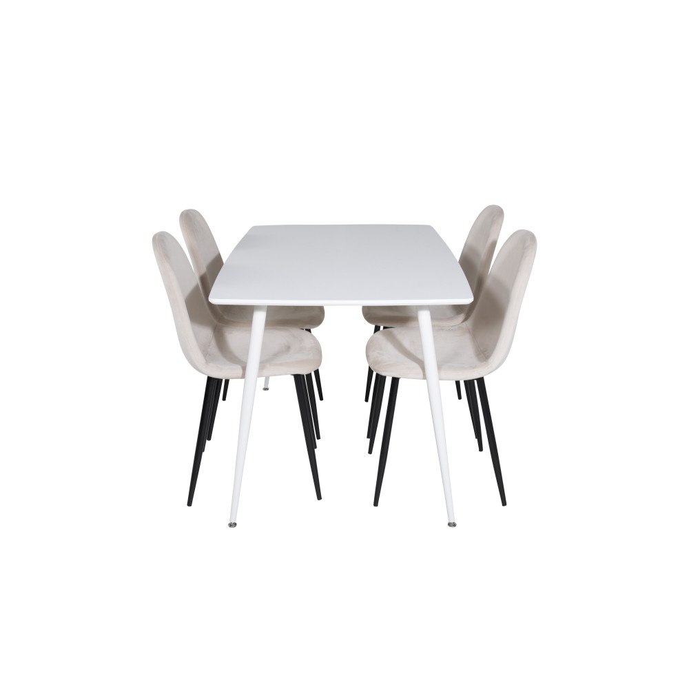 Venture Home Matgrupp Polar med stolarna Polar
