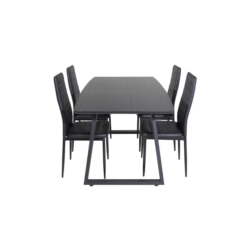 Venture Home Matgrupp Inca med stolarna Slim