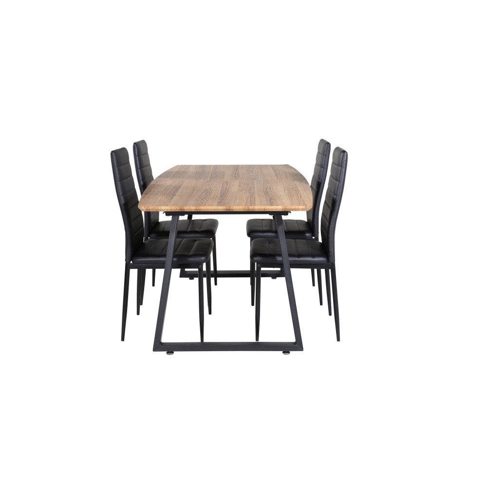 Venture Home Matgrupp Inca med stolarna Slim
