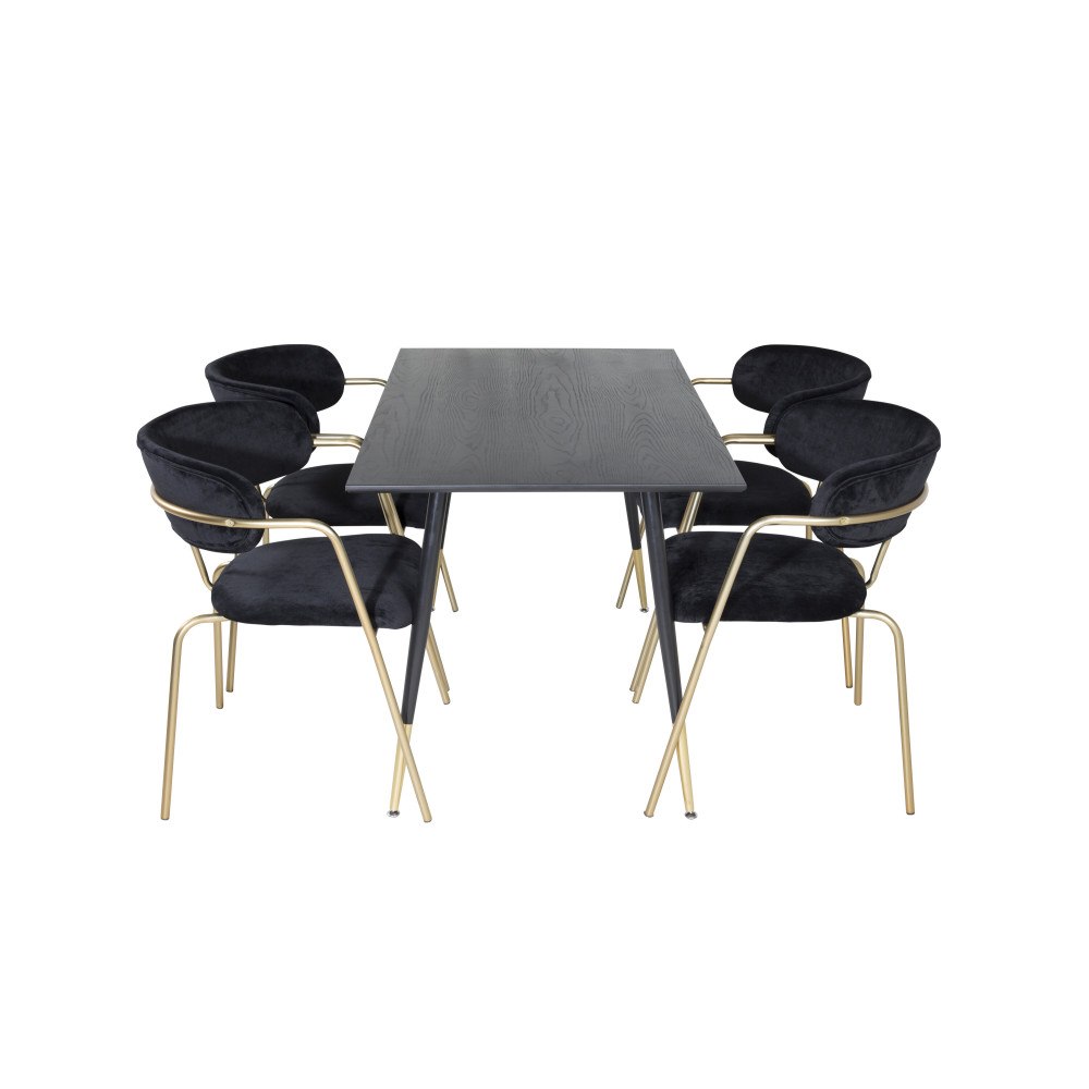 Venture Home Matgrupp Dipp med stolarna Arrow