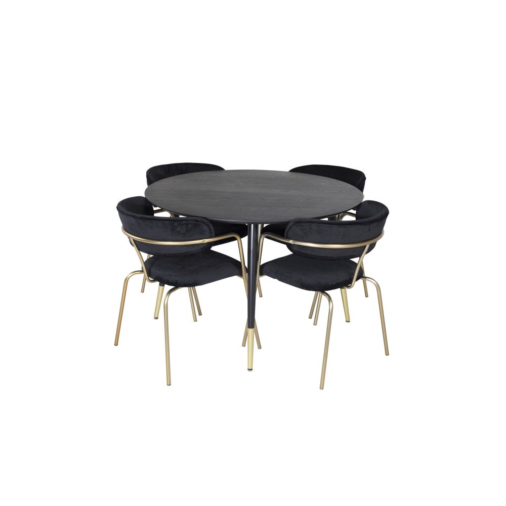 Venture Home Matgrupp Dipp med stolarna Arrow