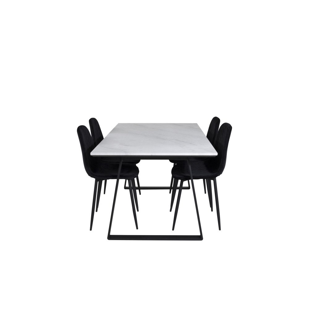 Venture Home Estelle Rektangulär Matgrupp