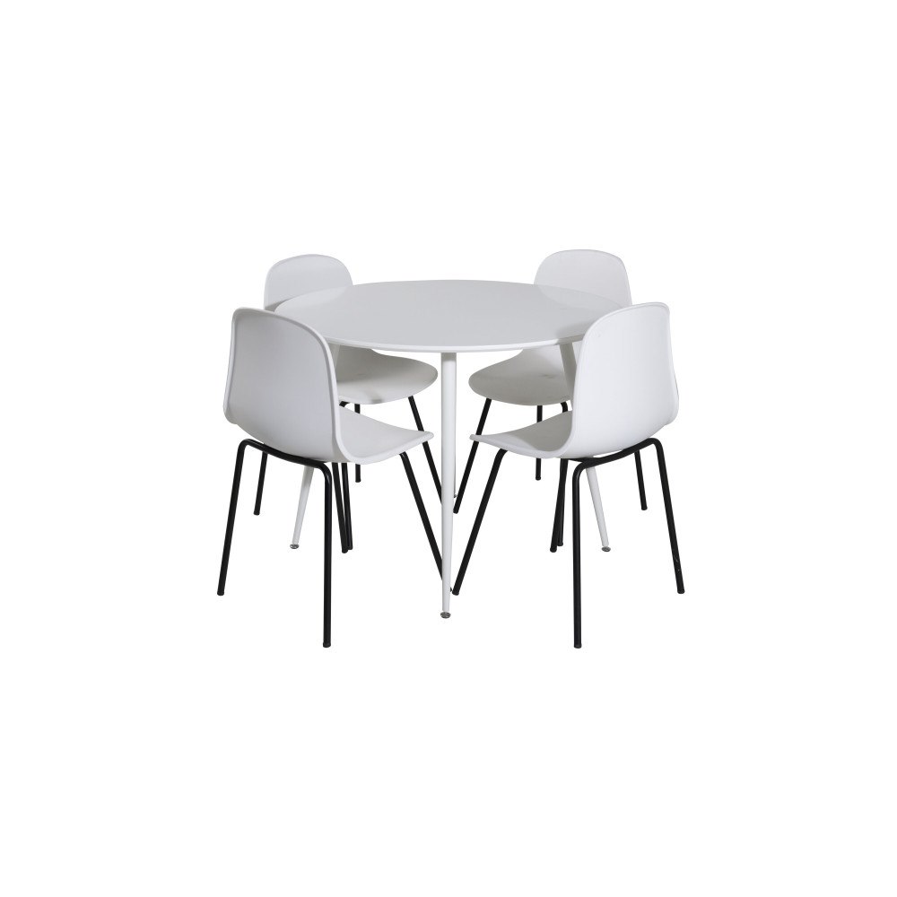 Venture Home Matgrupp Plaza med stolarna Arctic