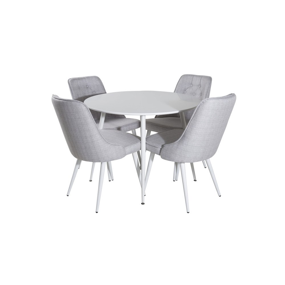 Venture Home Matgrupp Plaza med stolarna Velvet Deluxe