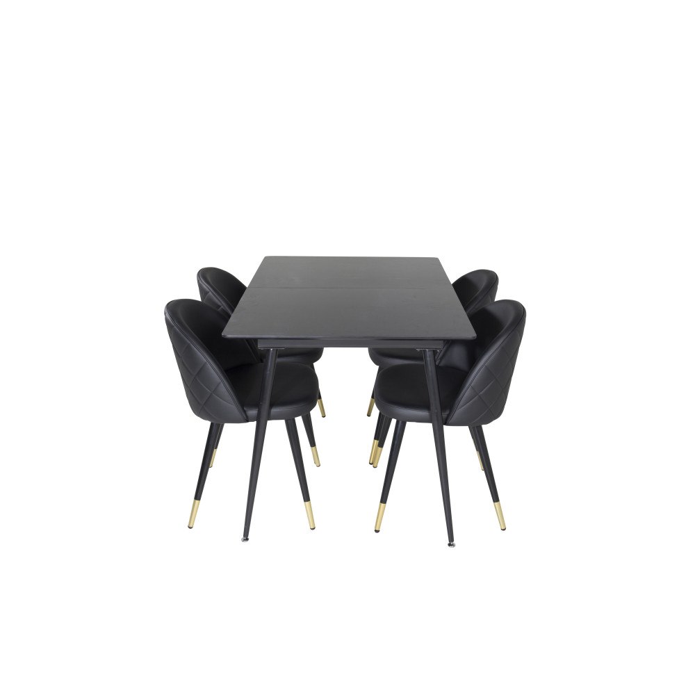 Venture Home Matgrupp Silar med stolarna Velvet