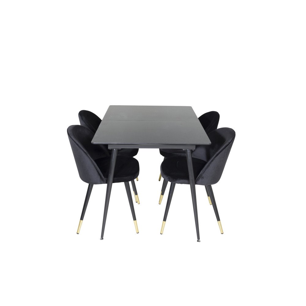 Venture Home Matgrupp Silar med stolarna Velvet