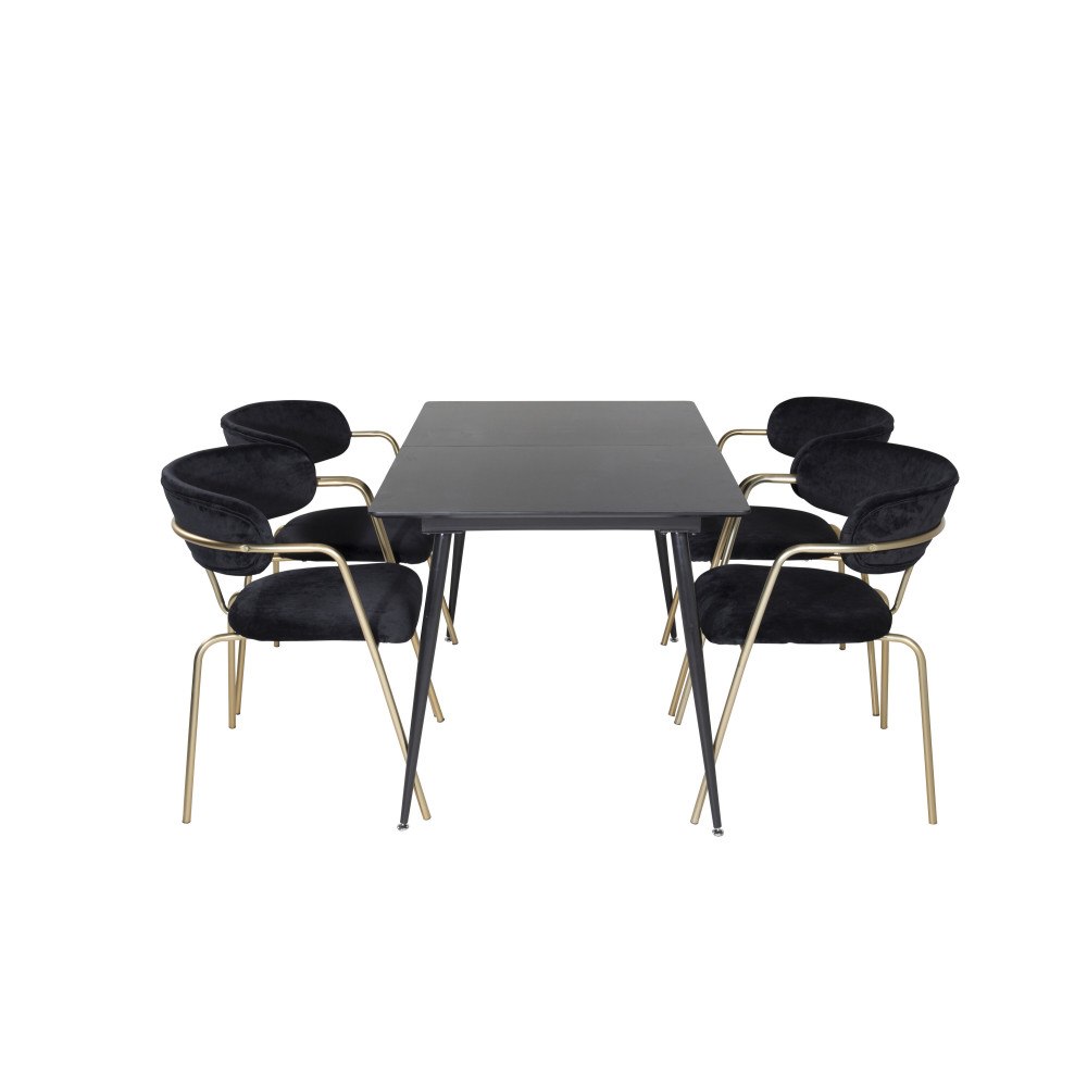 Venture Home Matgrupp Silar med stolarna Arrow