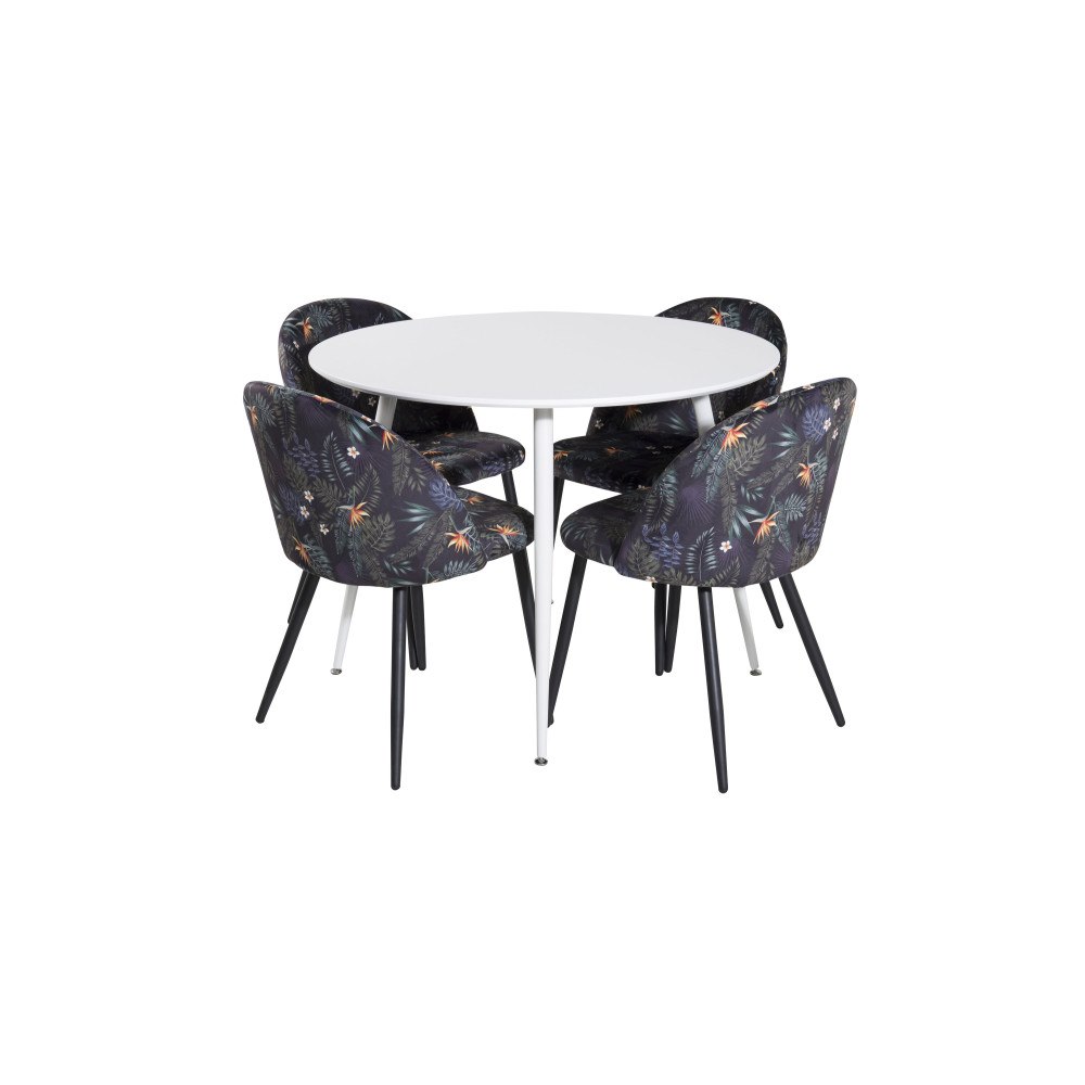 Venture Home Plaza Rund Matgrupp