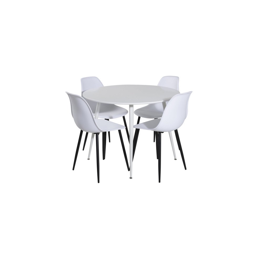 Venture Home Matgrupp Plaza med stolarna Polar