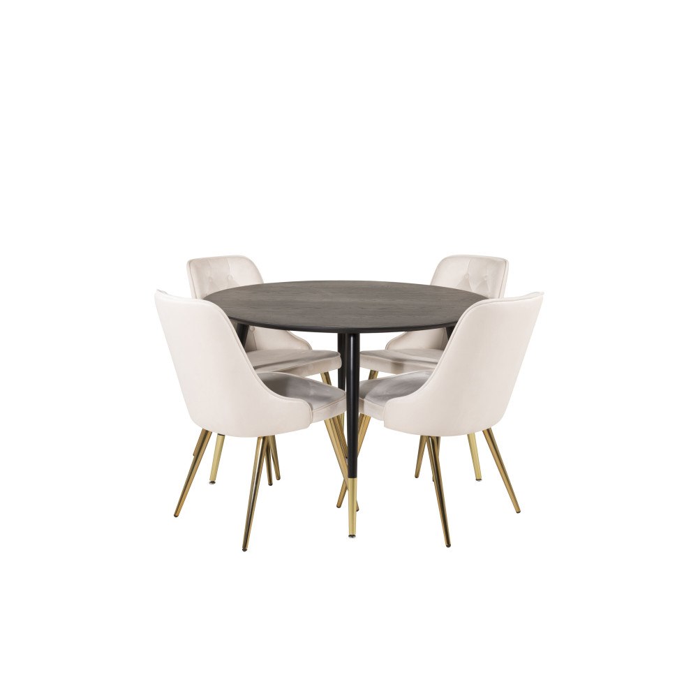 Venture Home Matgrupp Dipp med stolarna Velvet Deluxe