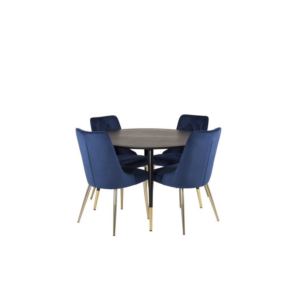 Venture Home Matgrupp Dipp med stolarna Velvet Deluxe