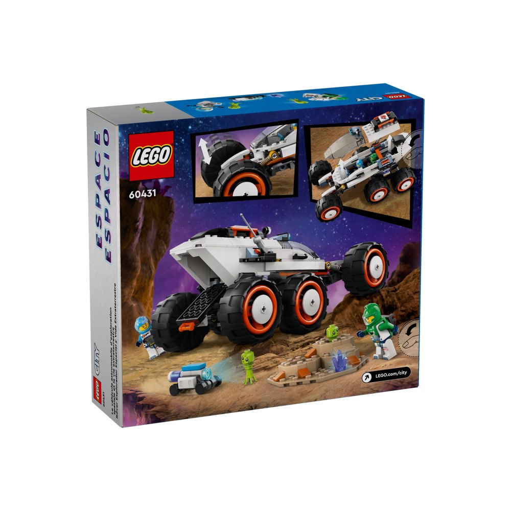 LEGO LEGO City - Space Explorer Rover och utomjordiskt liv - byggsats