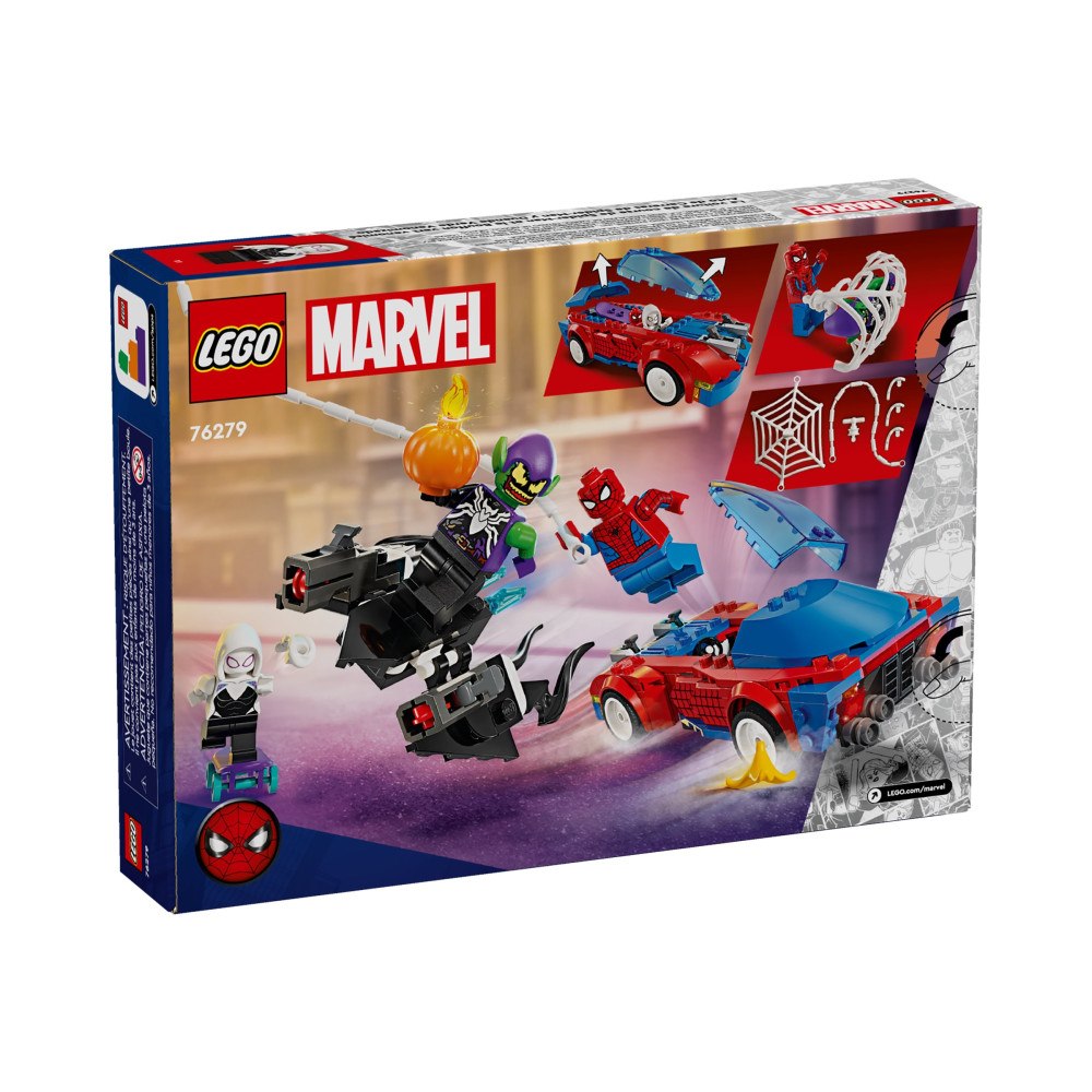 LEGO LEGO Marvel 76279 - Spider-Man Race Car & Venom Green Goblin - byggsats