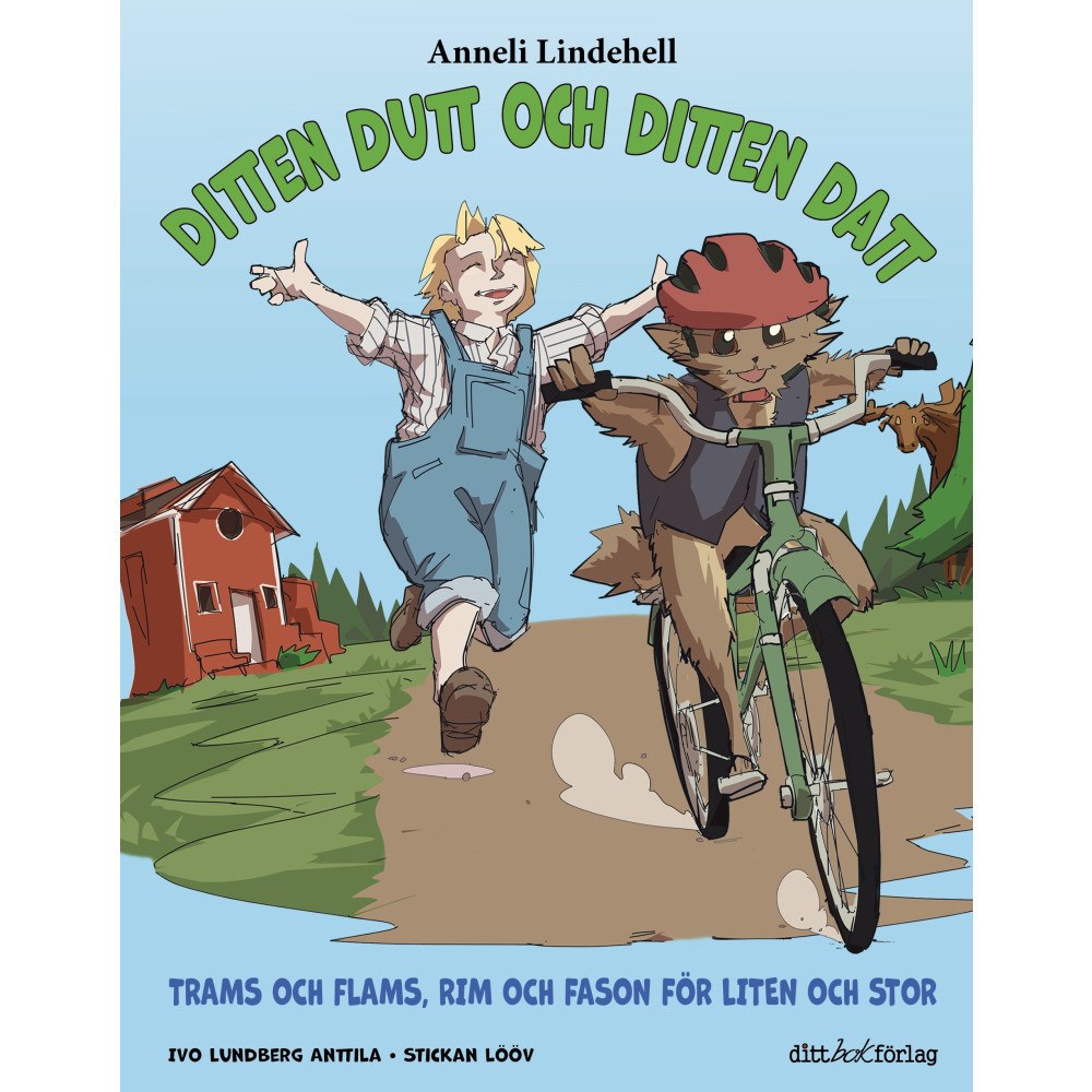Anneli Lindehell Ditten Dutt och Ditten Datt (inbunden)