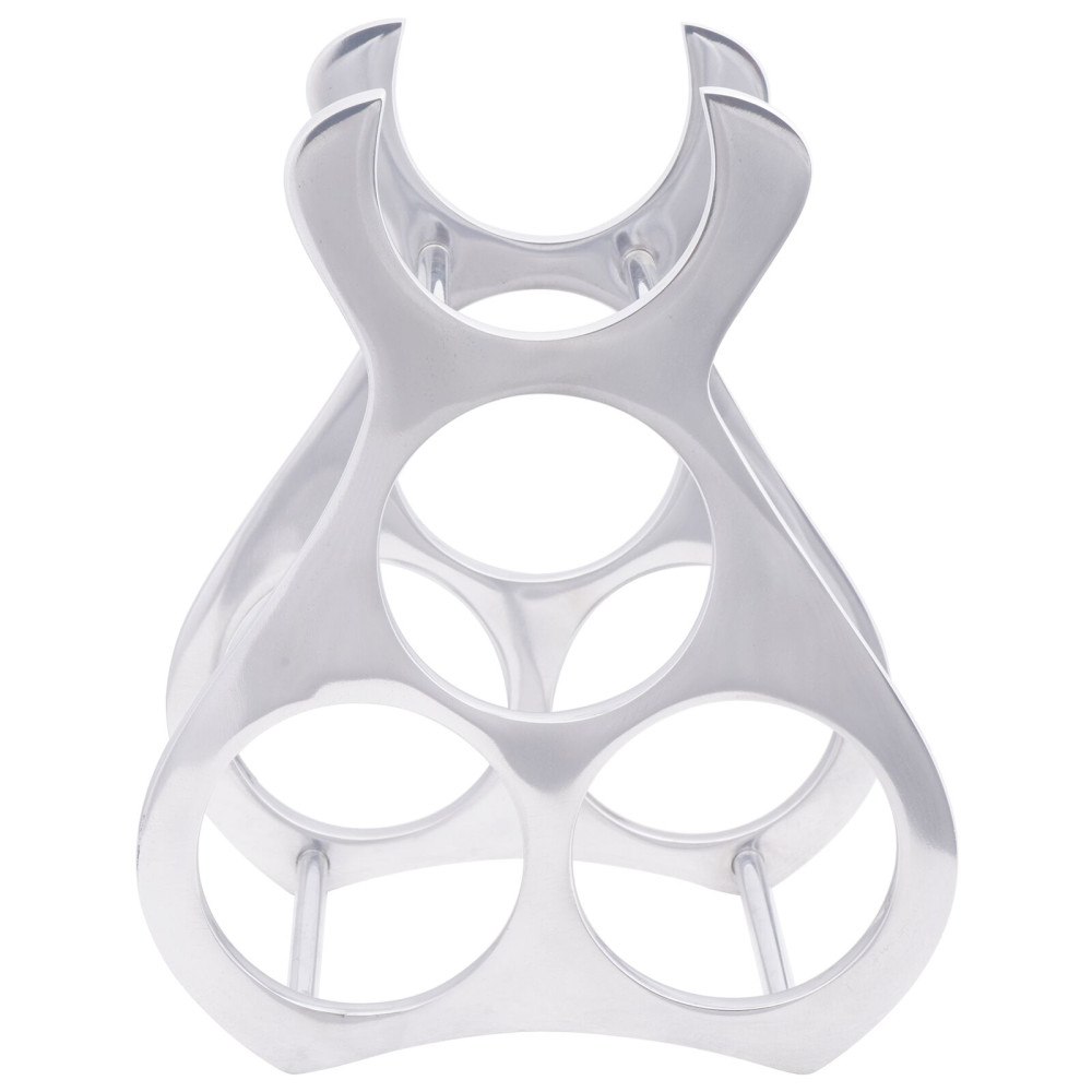 vidaXL Vinhylla Silver 23x14x28 cm Aluminium